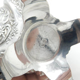 Spanish Sterling Silver Ornate Wine or Water Jug Antique c1935 Art Deco