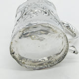 Queen Anne Britannia Silver Floral Pattern Pint Tankard Antique 1713 London by John Laughton II