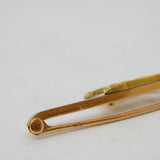 Edwardian 15ct Yellow Gold Horse Hunting or Racing Stock Pin Antique c1910