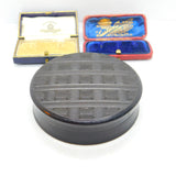 Scarce Snuff Box Pressed Tortoiseshell Antique Georgian c1790