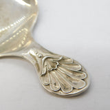 Sterling Silver Lily Pattern Tea Caddy Spoon Antique 1935 Sheffield Art Deco