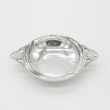Sterling Silver Floral Handle Quaich Cup Antique 1944 London Wakely & Wheeler