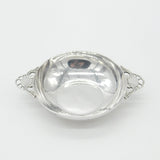Sterling Silver Floral Handle Quaich Cup Antique 1944 London Wakely & Wheeler