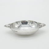 Sterling Silver Floral Handle Quaich Cup Antique 1944 London Wakely & Wheeler