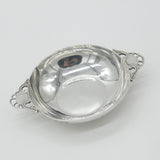 Sterling Silver Floral Handle Quaich Cup Antique 1944 London Wakely & Wheeler