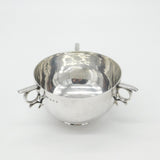 Scottish Sterling Silver Tyg Quaich Cup 1915 Edinburgh Antique Art Deco