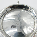Scottish Sterling Silver Tyg Quaich Cup 1915 Edinburgh Antique Art Deco