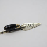 Victorian Sterling Silver Novelty Building Trowel Form Stick Pin Antique c1860