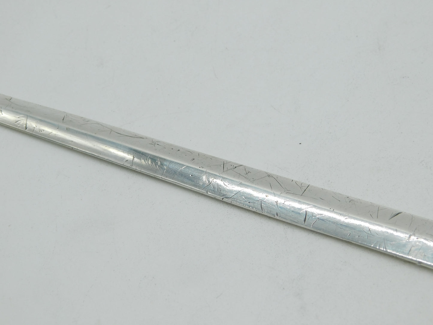 George III Sterling Silver Camel Crest Meat Skewer Antique 1798 London
