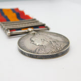 Silver Queens South Africa Medal TPR F.J Jooste Four Bar Antique c1902
