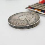 Silver Queens South Africa Medal TPR F.J Jooste Four Bar Antique c1902