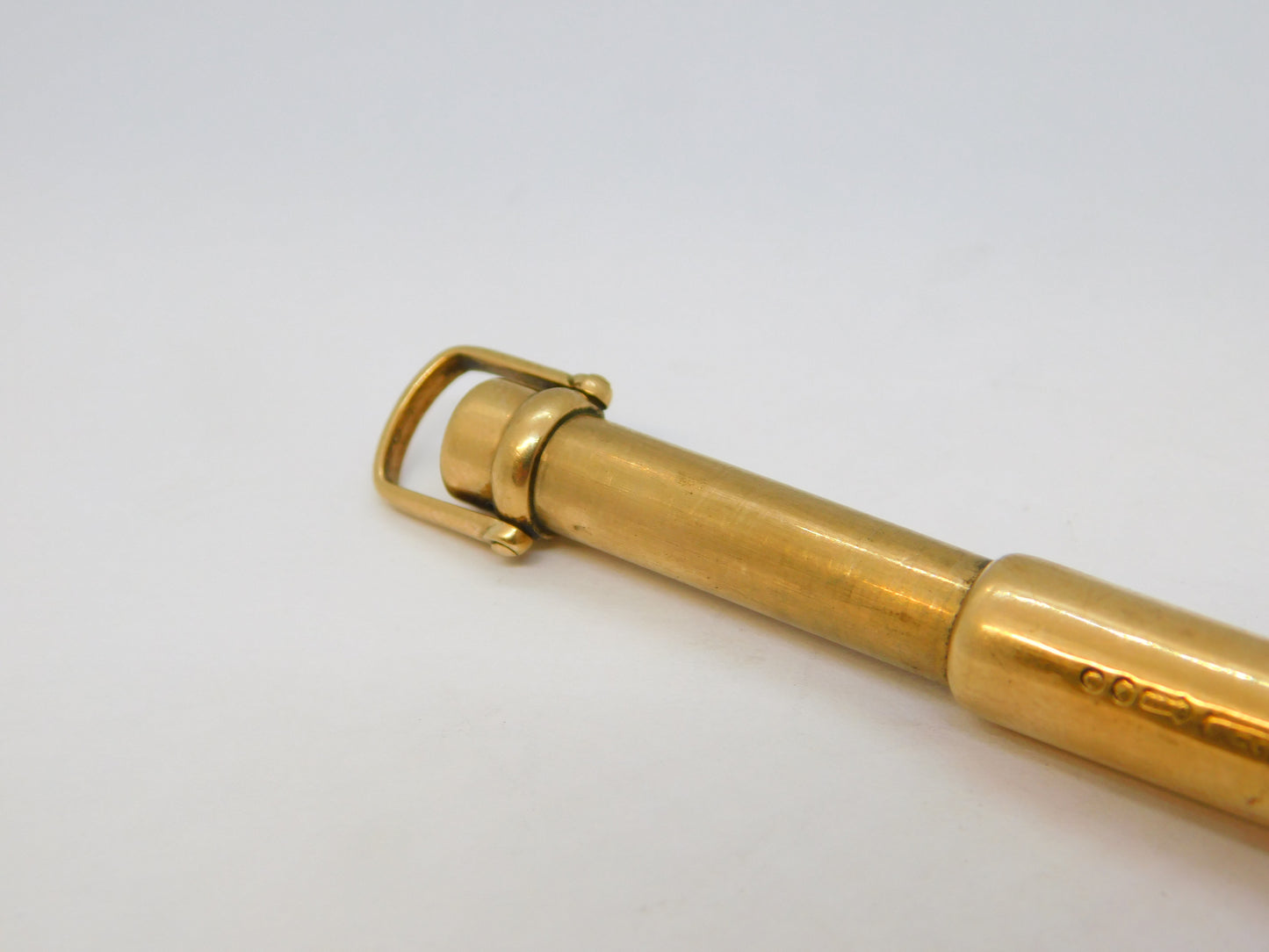9ct Gold Sampson Mordan & Co. Cigar Piercer Tool Antique 1920 London Deco
