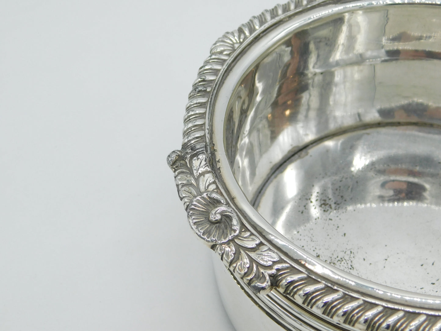 George III Old Sheffield Silver Plated Crested Bottle Coaster Antique c1790