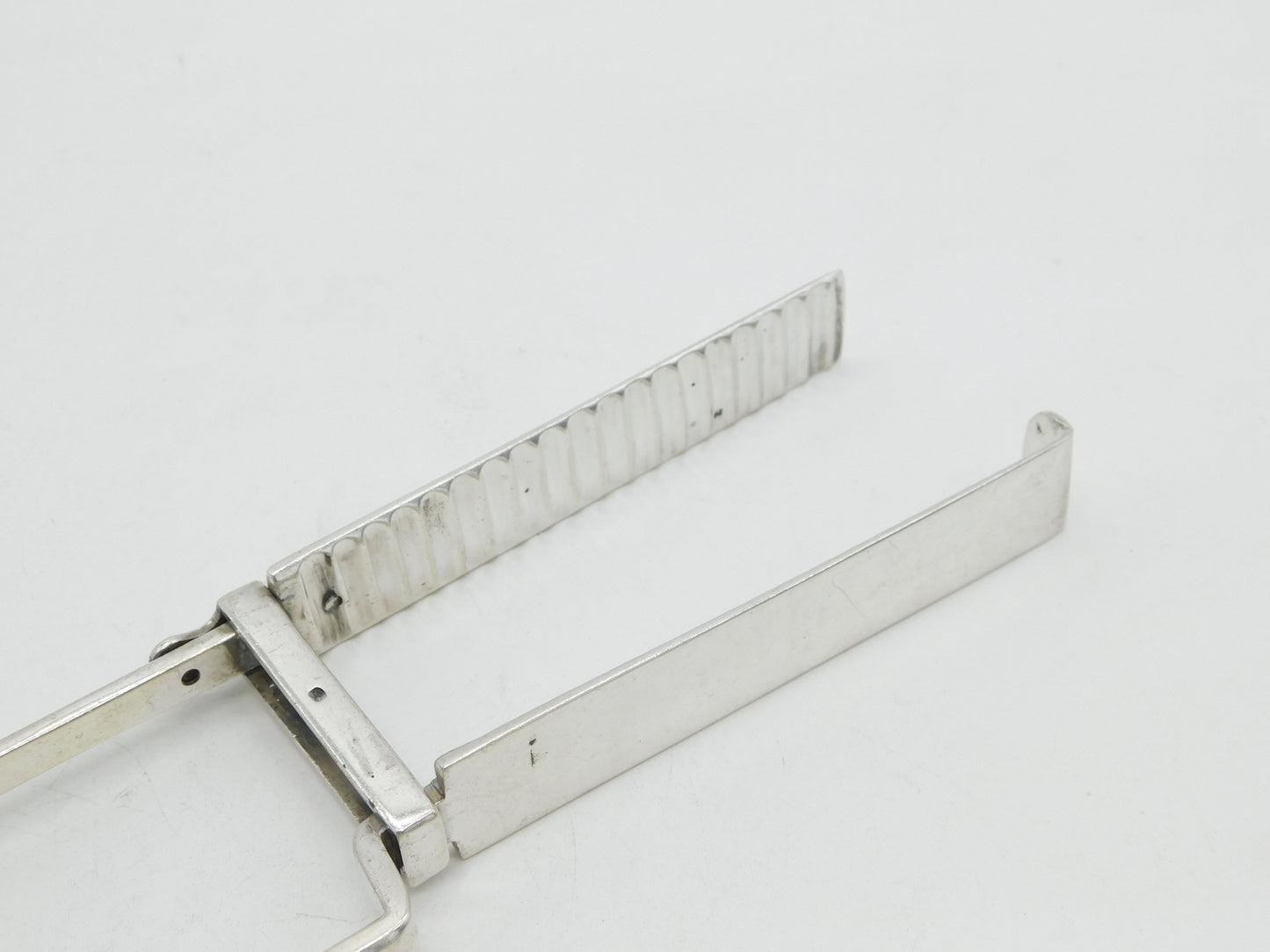 George IV Sterling Silver Asparagus Serving Tongs Antique 1825 London