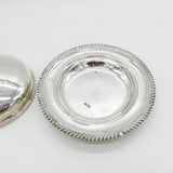 George IV Sterling Silver Crested Muffin Dish & Cover Antique 1830 London