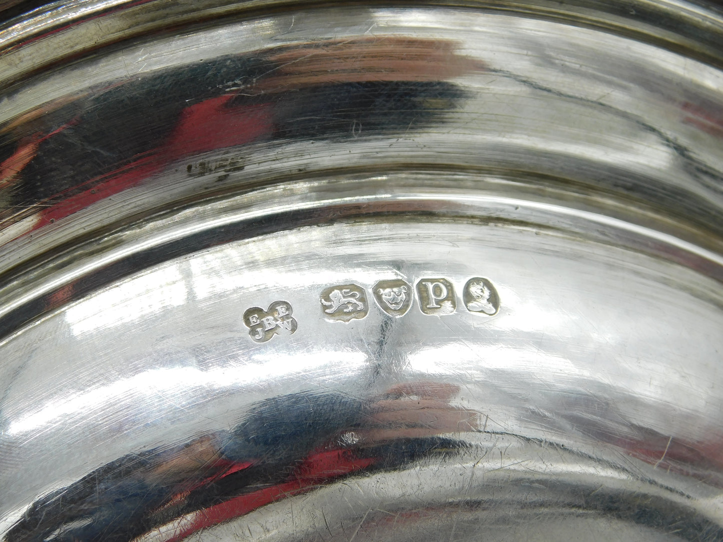 George IV Sterling Silver Crested Muffin Dish & Cover Antique 1830 London