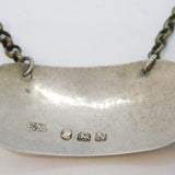 George III Sterling Silver Sherry Decanter Label Antique 1808 London