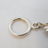 Sterling Silver Daisy Flower & Bumble Bee Studio Jewellery Bracelet Vintage
