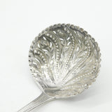 Large Georgian Sterling Silver Ornate Sugar Caster Ladle 1795 London Antique