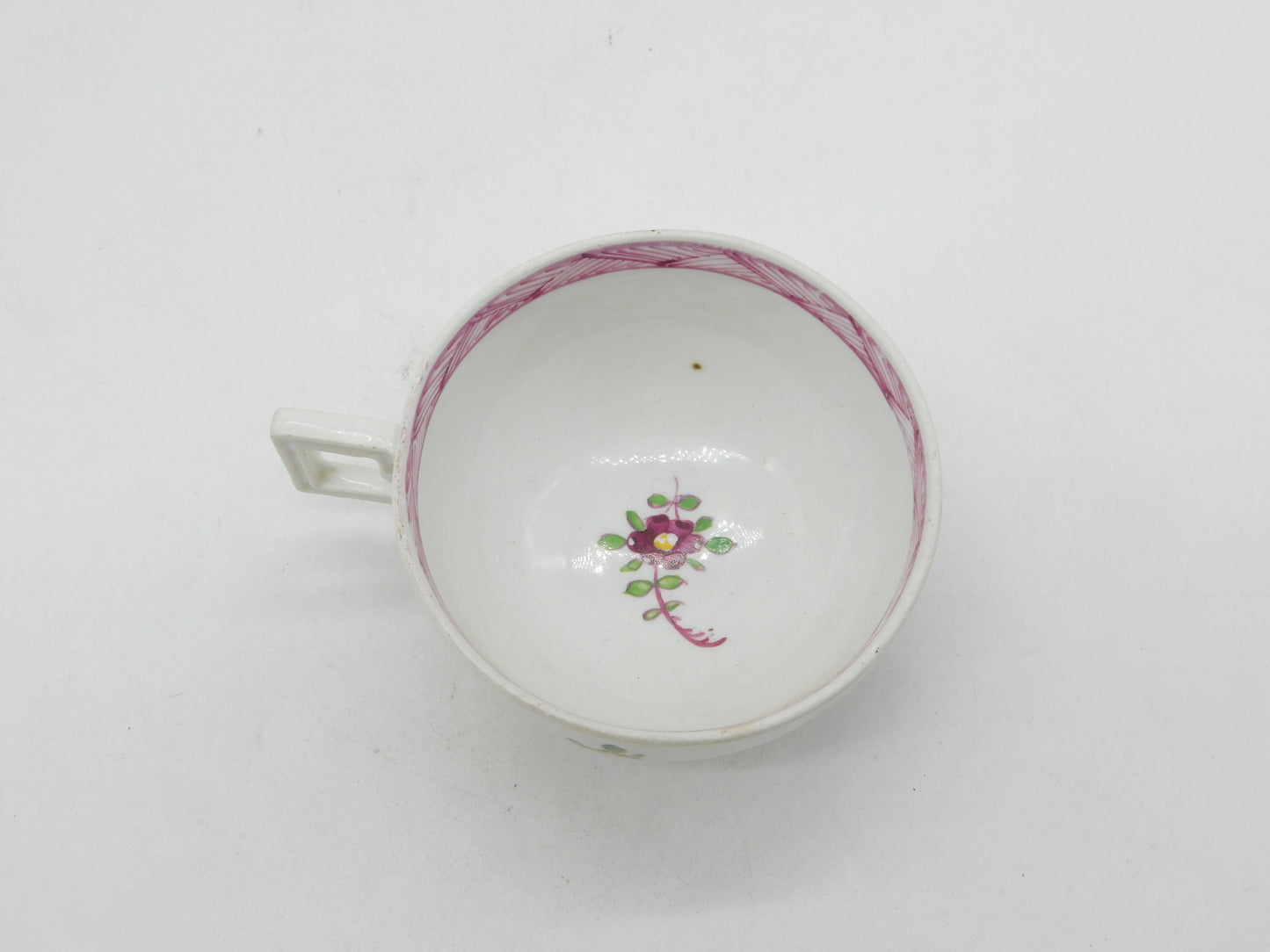 18th Century Meissen Porcelain Floral Painted Teacup Antique 1774-1818