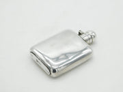 Sterling Silver Hip Flask Antique 1939 Sheffield Goldsmiths & Silversmiths Co.