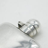 Sterling Silver Hip Flask Antique 1939 Sheffield Goldsmiths & Silversmiths Co.