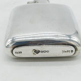 Sterling Silver Hip Flask Antique 1939 Sheffield Goldsmiths & Silversmiths Co.