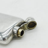 Sterling Silver Hip Flask Antique 1939 Sheffield Goldsmiths & Silversmiths Co.