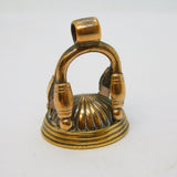 George III Gold Plated Carved Carnelian Intaglio Portrait Seal Fob Antique c1800