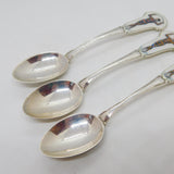 Sterling Silver Colourful Enamel Harlequins Souvenir Spoons Antique 1928 Deco