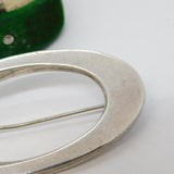 Hans Hansen Danish Sterling Silver Modernist Brooch No. 115 Antique c1940