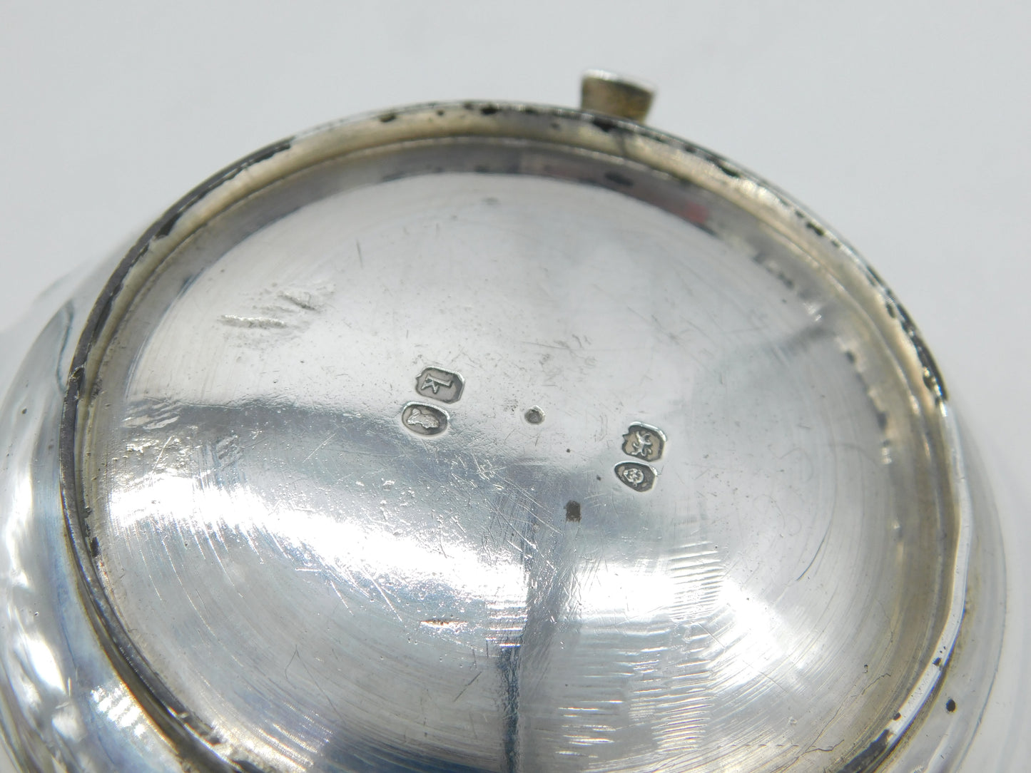 George IV Sterling Silver Floral Pattern Sugar Bowl Antique 1825 London