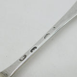 Queen Anne Britannia Silver Hanoverian Rat Tail Serving Spoon Antique 1702 London