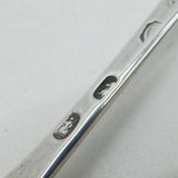 Queen Anne Britannia Silver Hanoverian Rat Tail Serving Spoon Antique 1702 London
