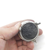 Sterling Silver Circular Paw Foot Ring or Trinket Box 1917 Birmingham Antique