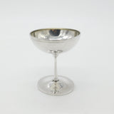Sterling Silver Champagne Goblet Antique 1912 Birmingham Art Deco