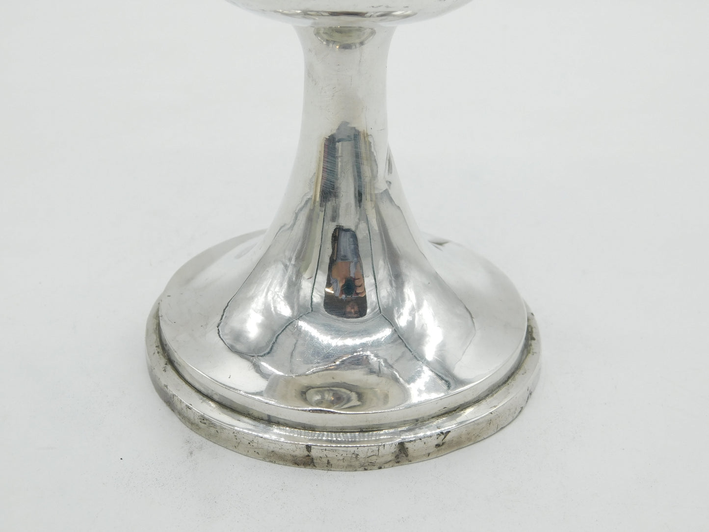 George II Sterling Silver 'IHS' Communion Wine Chalice Antique 1758 London