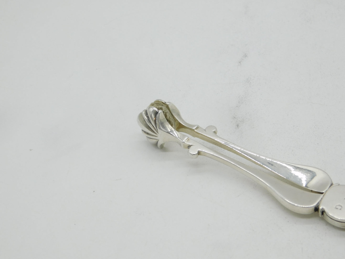George III Sterling Silver Sugar Nips Antique c1760 London Henry Plumpton