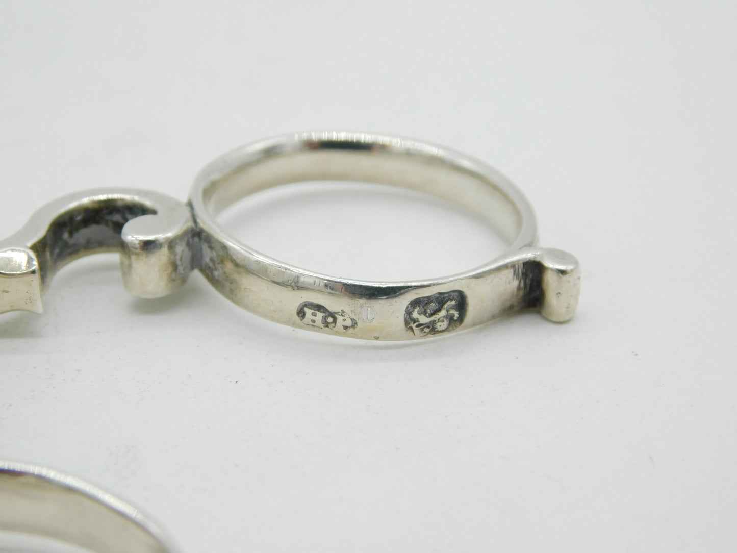 George III Sterling Silver Sugar Nips Antique c1760 London Henry Plumpton