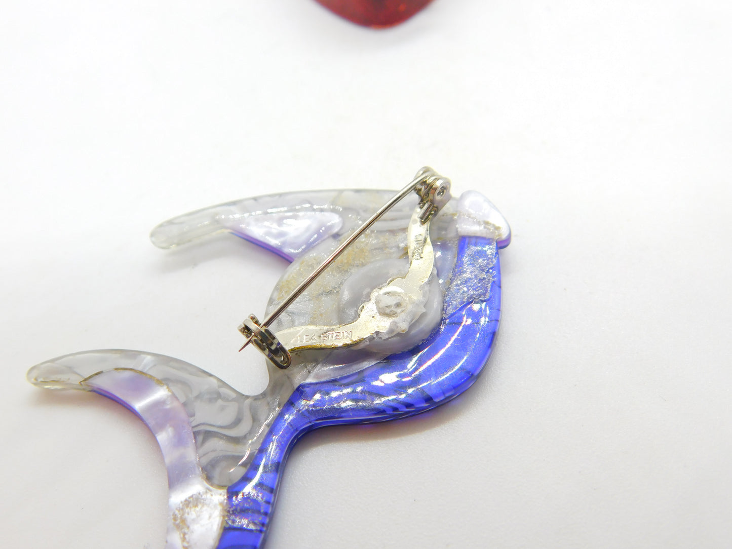 Colourful Fish Lea Stein Paris Brooch Pin Vintage c1960