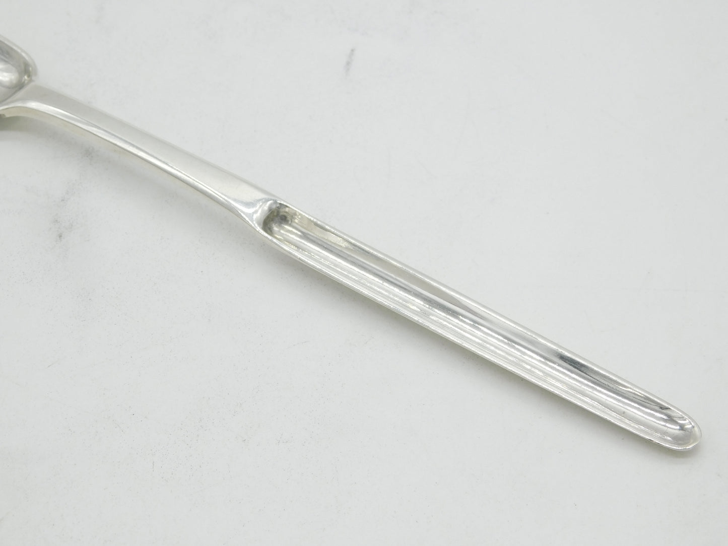 George III Sterling Silver Bone Marrow Scoop Antique 1787 London R. Crossley