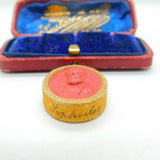 Grand Tour Red Wax Seal Cameo Of  Tragedian Sophocles Antique c1830 Regency