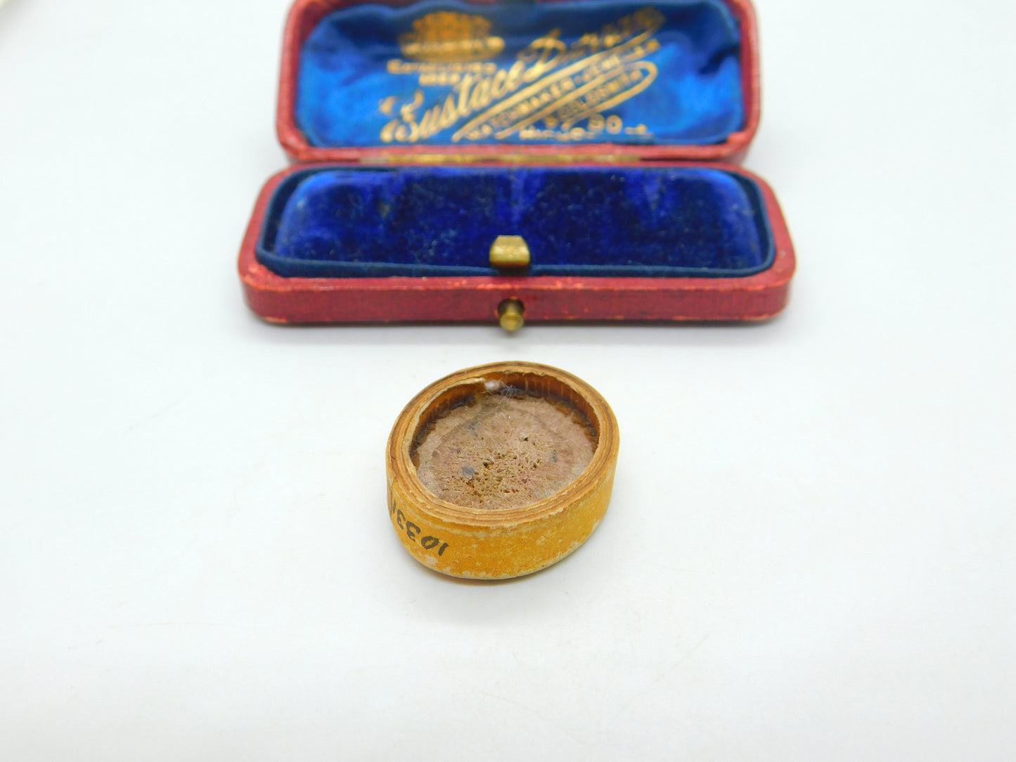 Grand Tour Red Wax Seal Cameo Of Tragedian Sophocles Antique c1830 Regency