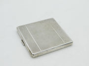 Sterling Silver Cigarette Case Thai Royal Family Crest Antique 1936 Birmingham