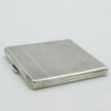 Sterling Silver Cigarette Case Thai Royal Family Crest Antique 1936 Birmingham