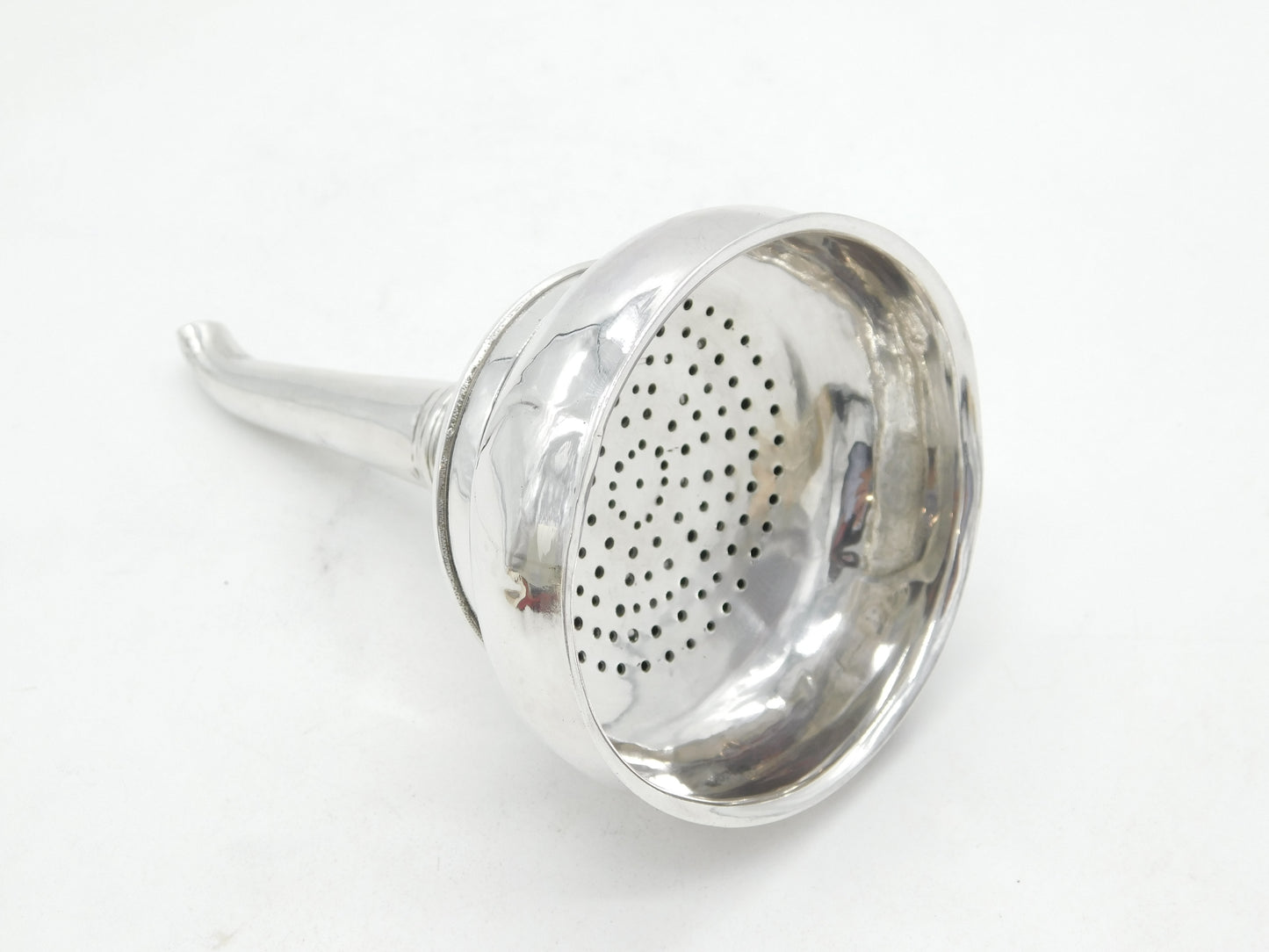 Scottish George III Sterling Silver Wine Funnel Antique c1800 Edinburgh
