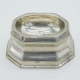 George I Britannia Silver Trencher Salt Cellar Antique 1720 London AF