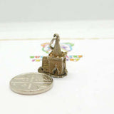 Sterling Silver Openable Church Chapel Wedding Day Charm Vintage c1970