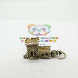 Sterling Silver Opening 'Couple In Church' Charm Vintage c1960