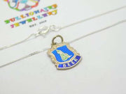 Sterling Silver & Enamel Beer Devon Pendant Necklace Vintage c1970